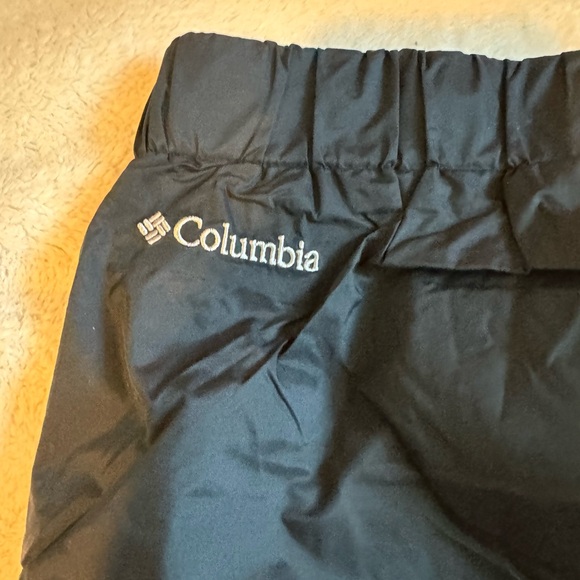 Columbia Black Omni Tech Waterproof Nylon Pants Pull On Mesh Lined Men’s Sz S - Picture 2 of 6